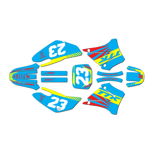 yamaha ttr125 graphics kit 2000-2007 fh series krazy