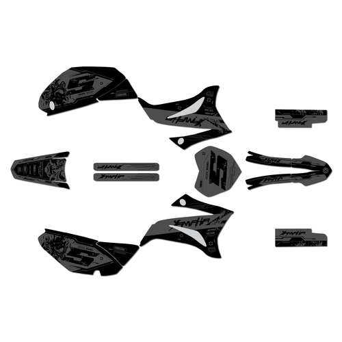 yamaha ttr125 graphics kit 2008-2026 night-city series smoke