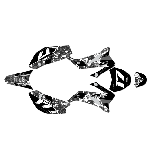 yamaha ttr110 graphics kit all years warefare series smoke