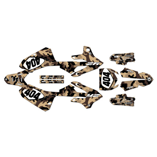 yamaha yz85 graphics kit 2022-2026 invasion series tan
