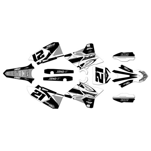 yamaha yz250 graphics kit 2015-2021 og-crew series white