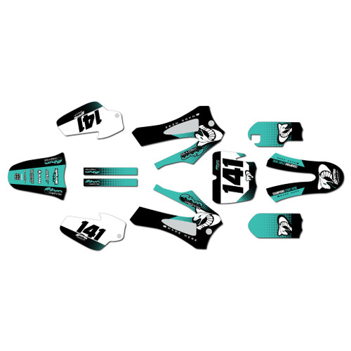 cobra cx50jr graphics kit 2014-2021 factory series teal