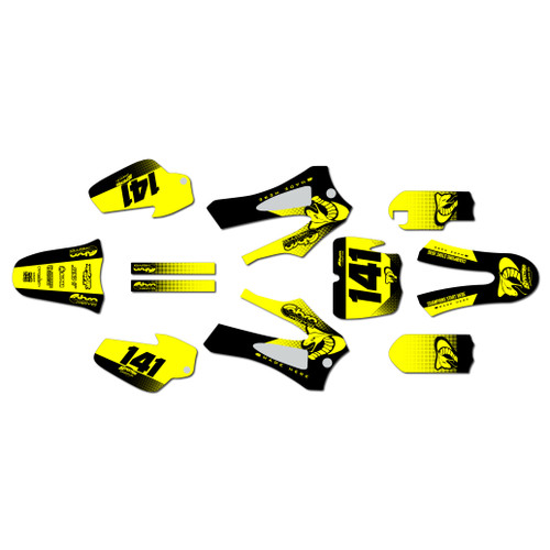 cobra cx50jr graphics kit 2014-2021 factory series yellow