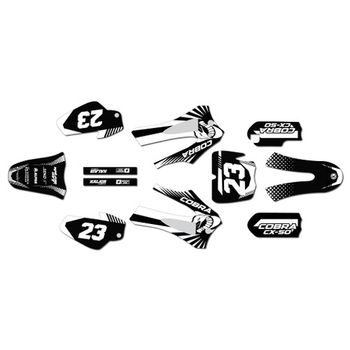 cobra cx50jr graphics kit 2014-2021 fh series white