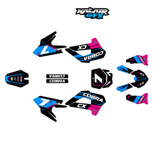 cobra cx50jr graphics kit 2025 bolt series magenta