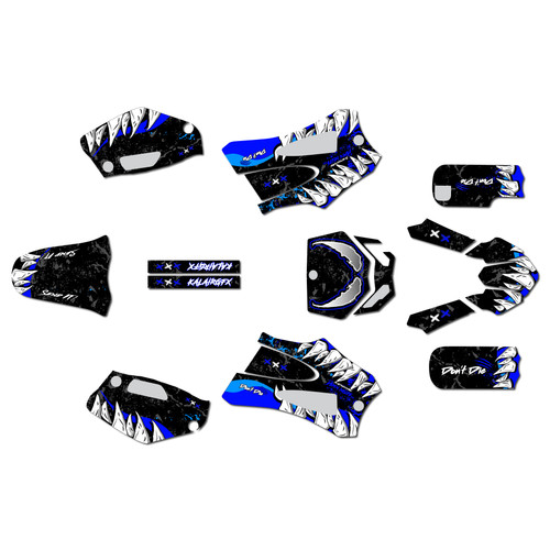 cobra cx50jr graphics kit 2022-2024 carnage series blue