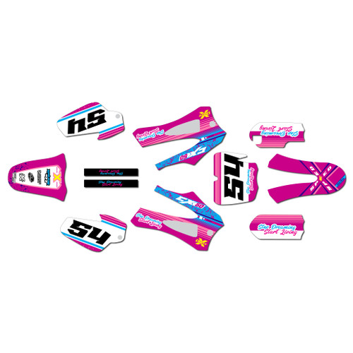 cobra cx50jr graphics kit 2014-2021 split series magenta