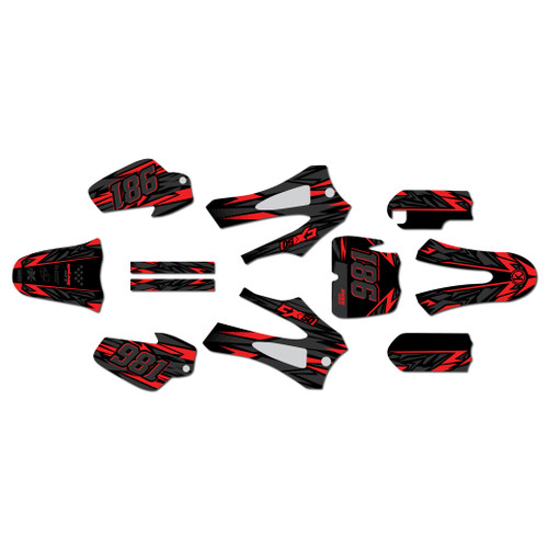 cobra cx50jr graphics kit 2014-2021 twitch series red