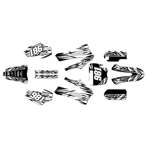 cobra cx50jr graphics kit 2014-2021 twitch series white