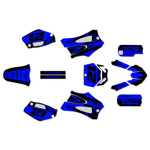 cobra cx50jr graphics kit 2022-2024 crew series blue