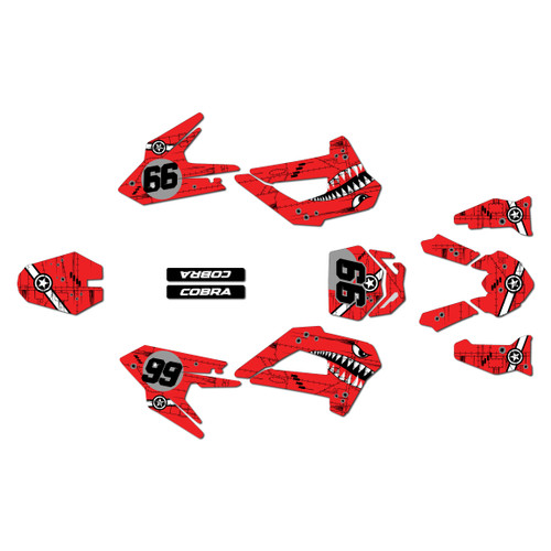 cobra cx50jr graphics kit 2025 predator series red