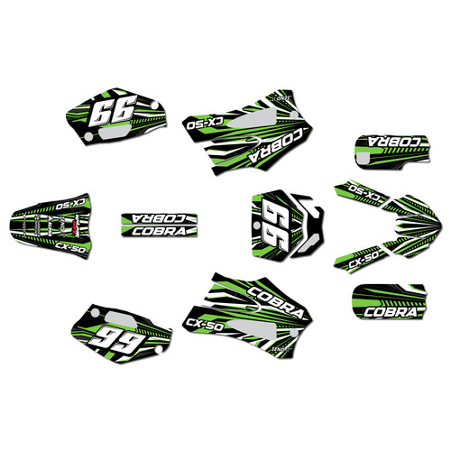cobra cx50jr graphics kit 2022-2024 prime series green