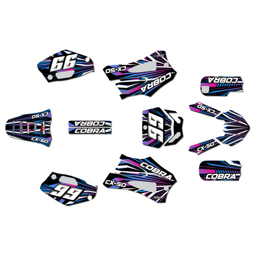 cobra cx50jr graphics kit 2022-2024 prime series magenta