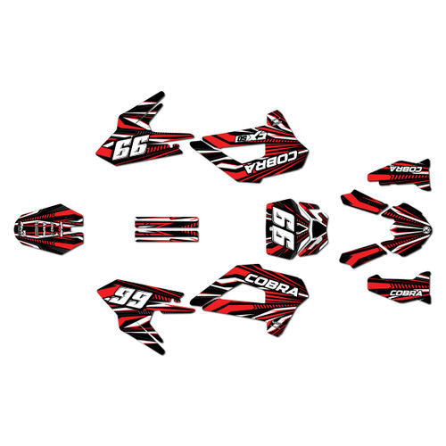cobra cx50jr graphics kit 2025 prime series red