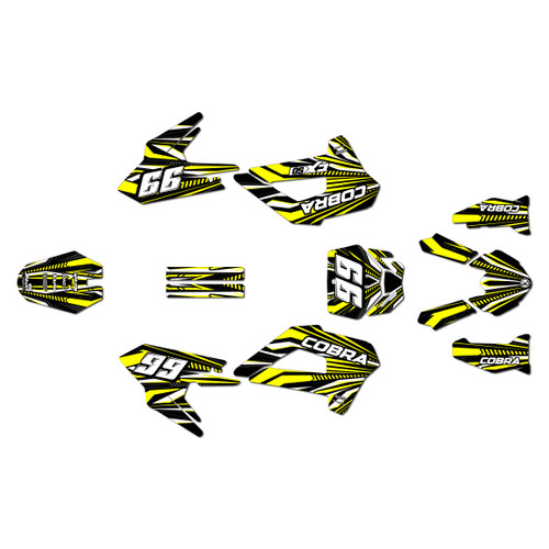 cobra cx50jr graphics kit 2025 prime series yellow