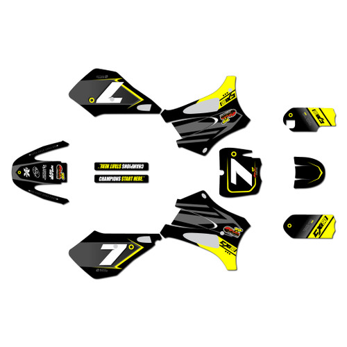 cobra cx50sr graphics kit 2012-2020 bolt series yellow