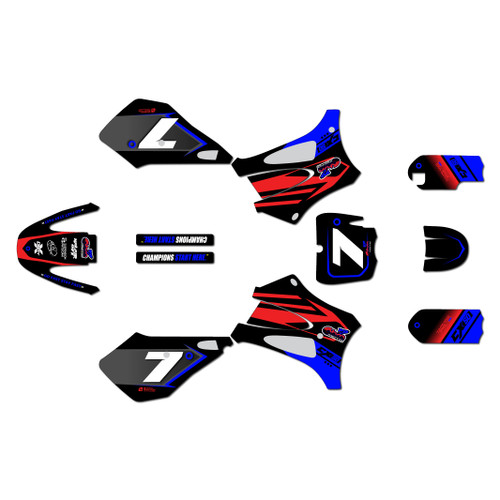 cobra cx50sr graphics kit 2012-2020 bolt series red