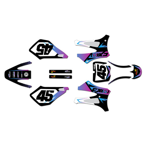 cobra cx50sr graphics kit 2010-2011 division series magenta