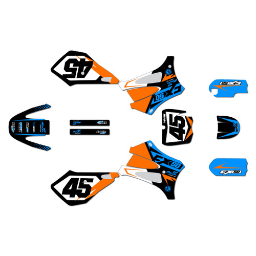 cobra cx50sr graphics kit 2012-2020 division series orange