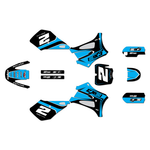 cobra cx50sr graphics kit 2012-2020 lightning series cyan