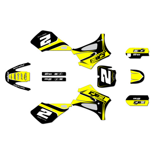 cobra cx50sr graphics kit 2012-2020 lightning series yellow