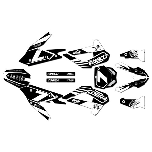 cobra cx50srx-fwe graphics kit 2021-2025 bold series white