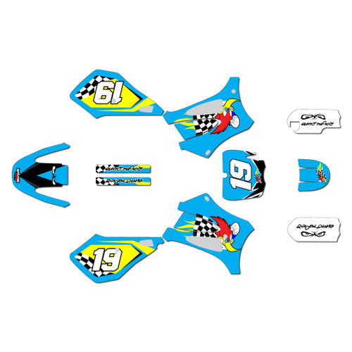 cobra cx50sr graphics kit 2012-2020 pecker series teal