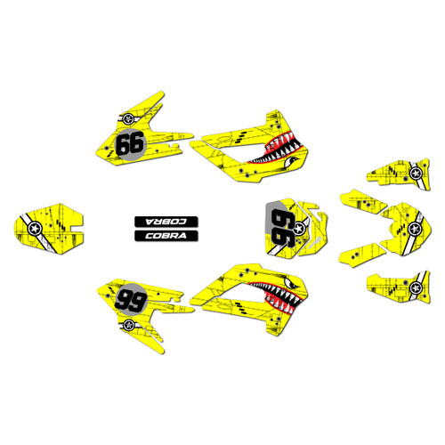 cobra cx3e graphics kit 2025 predator series yellow
