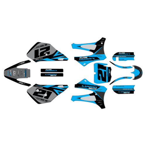 cobra cx65 graphics kit 2010-2021 crew series cyan