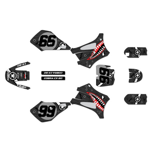 cobra cx50sr graphics kit 2012-2020 predator series smoke