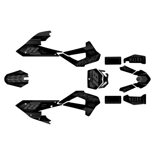 cobra cx65 graphics kit 2022-2025 rebel series smoke