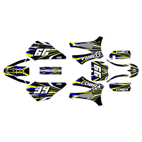 cobra cx65 graphics kit 2010-2021 prime series yellow