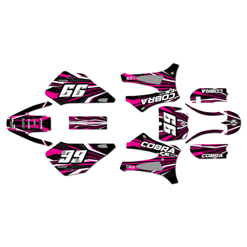 cobra cx65 graphics kit 2010-2021 prime series magenta