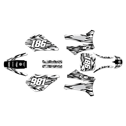 cobra cx50sr graphics kit 2010-2011 twitch series white
