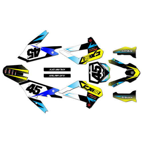 cobra cx50srx-fwe graphics kit 2021-2025 division series yellow