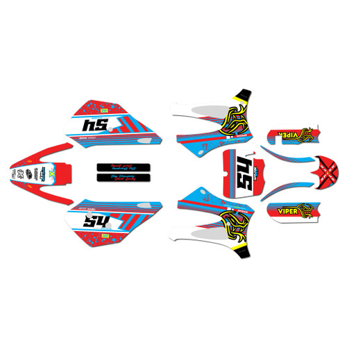 cobra cx65 graphics kit 2010-2021 pulse series red