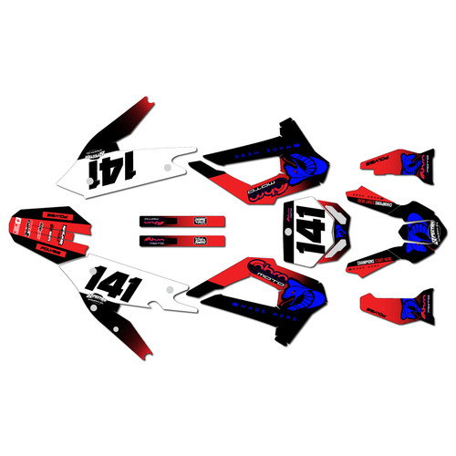 cobra cx50srx-fwe graphics kit 2021-2025 factory series red