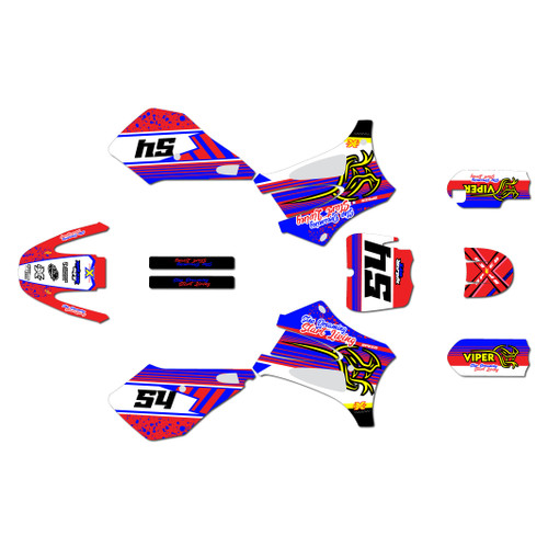 cobra cx50sr graphics kit 2012-2020 pulse series red