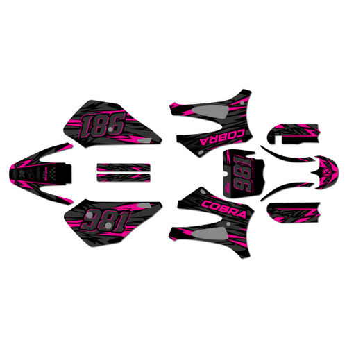 cobra cx65 graphics kit 2010-2021 twitch series magenta