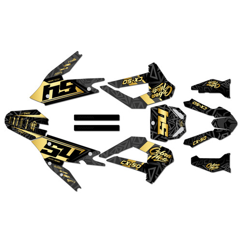 cobra cx50srx-fwe graphics kit 2021-2025 orion series gold