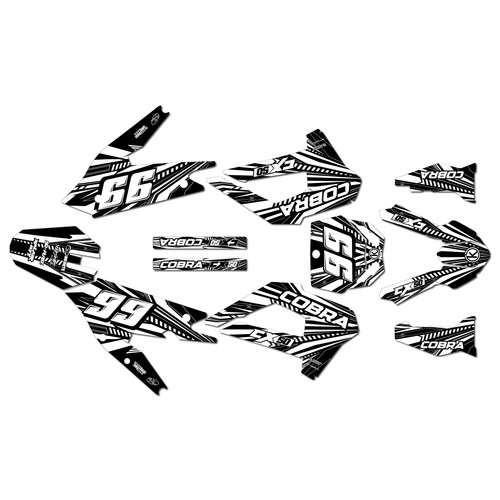 cobra cx50srx-fwe graphics kit 2021-2025 prime series white