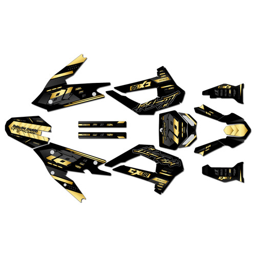 cobra cx50srx-fwe graphics kit 2021-2025 rebel series gold