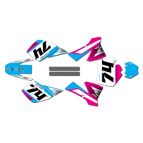 ktm 50sx graphics kit 2002-2008 prestige series magenta