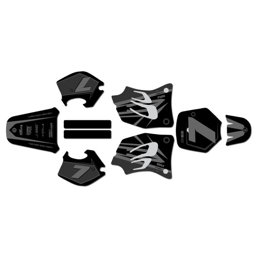 ktm 65sx graphics kit 1998-2001 bold series smoke