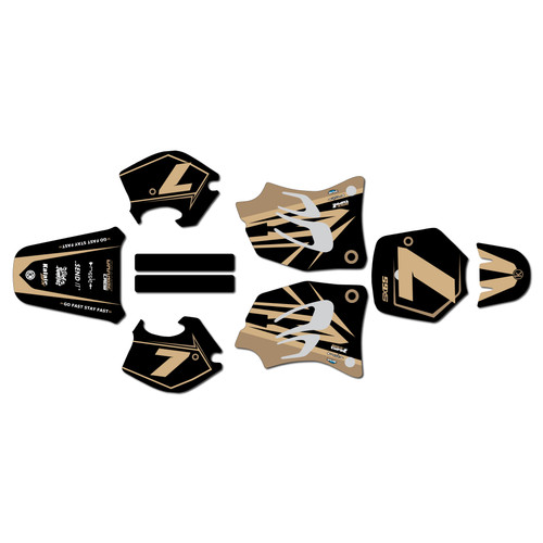 ktm 65sx graphics kit 1998-2001 bold series tan