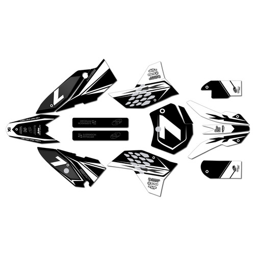 ktm 65sx graphics kit 2009-2015 bash series white