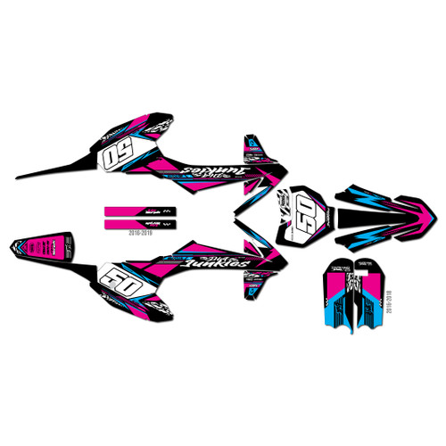 ktm 50sx graphics kit 2019 rugged series magenta