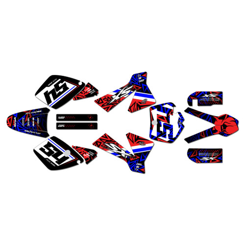 ktm 65sx graphics kit 2002-2008 cyrus series red
