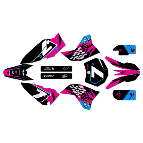 ktm 65sx graphics kit 2009-2015 bold series magenta