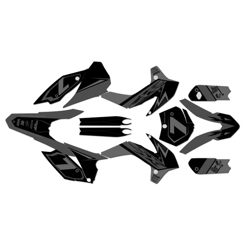 KTM 85SX & 105SX graphics kit 2013-2015 bash series smoke